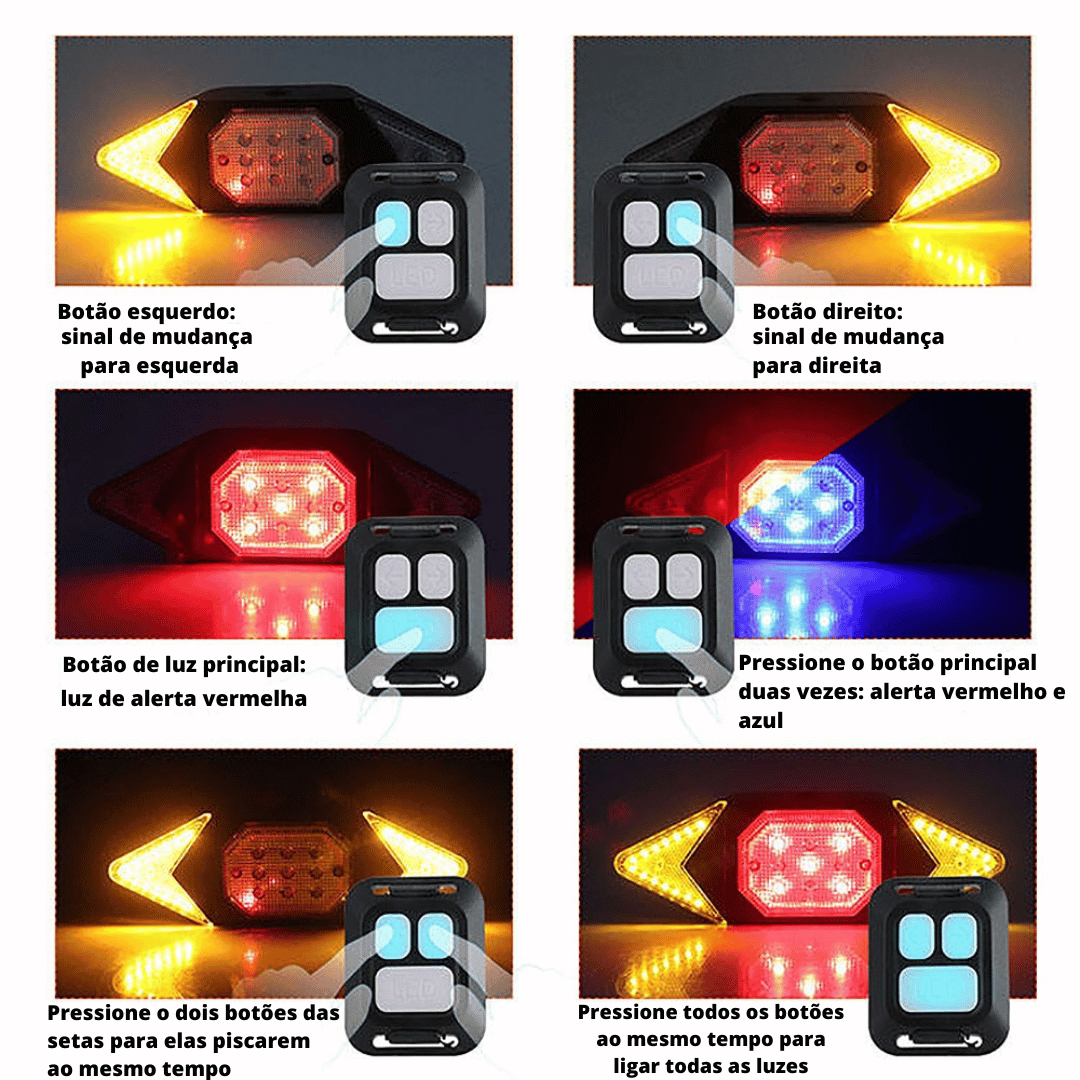 Bike Blink - Indicador de Direção para Bicicletas