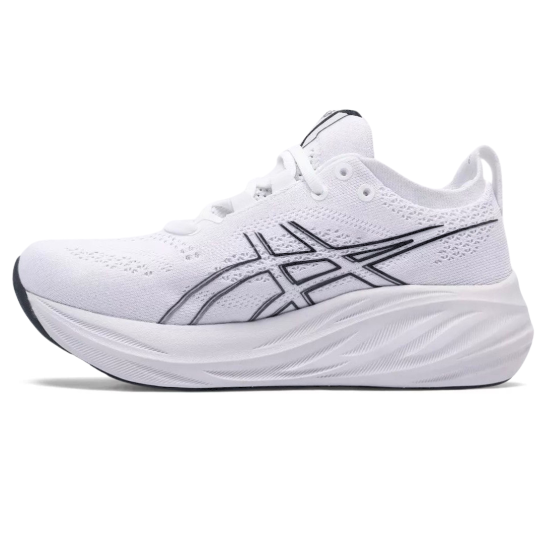 Asics Gel - Nimbus 26 - Branco Preto