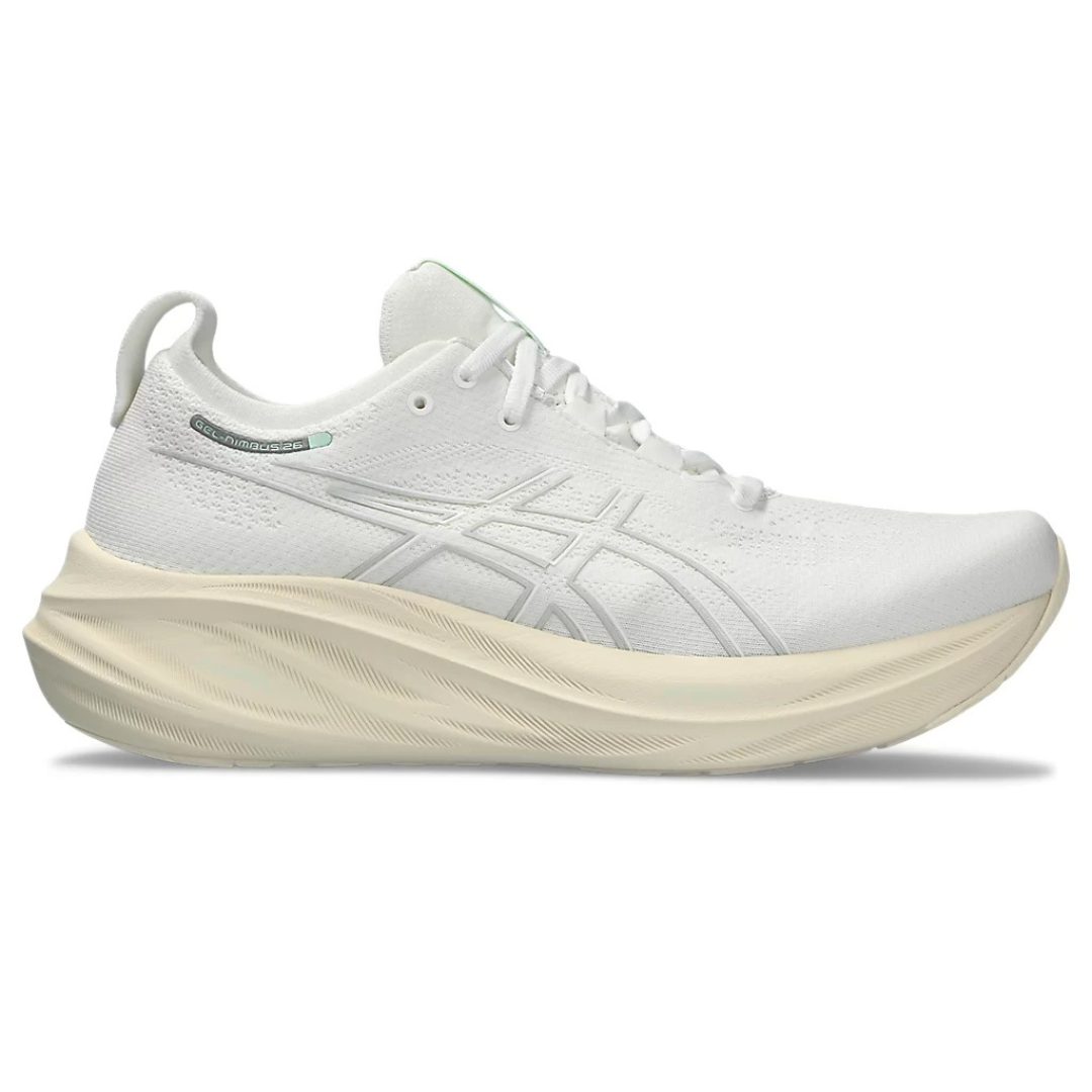 Asics Gel - Nimbus 26 - Branco com Creme