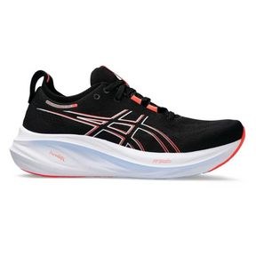 Asics Gel - Nimbus 26 - Preto com Branco e Vermelho