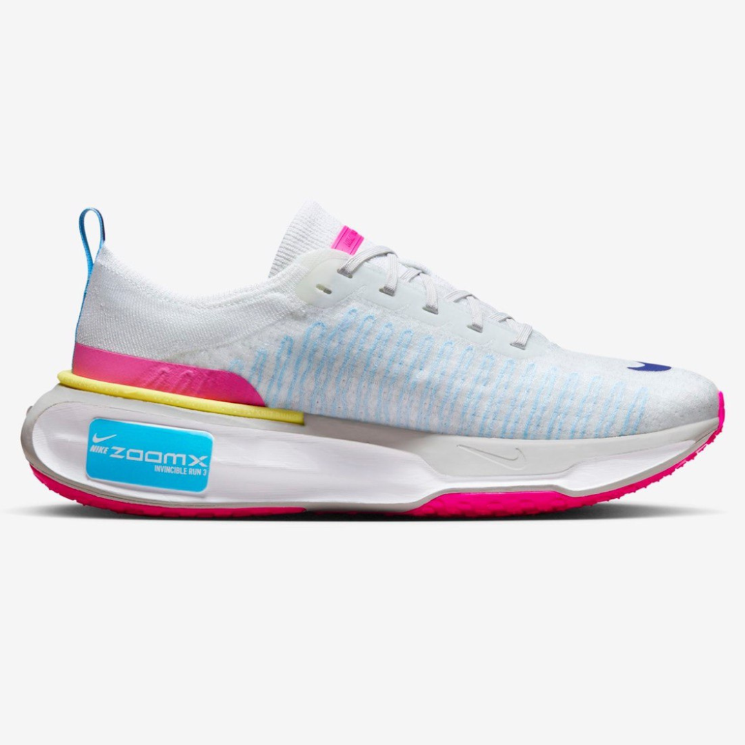 Nike Invincible Run 3 Branco Rosa