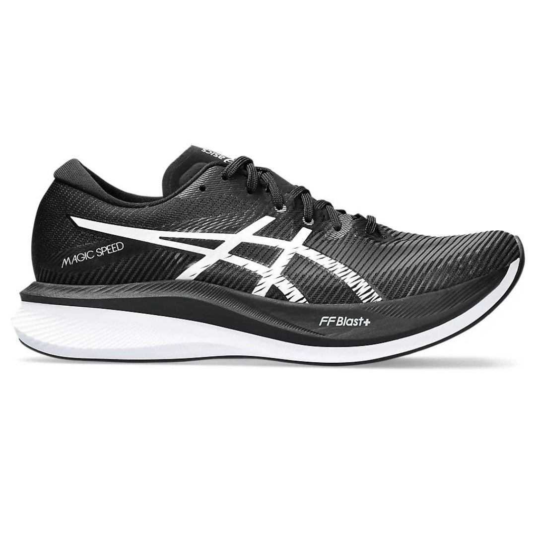 Asics Magic Speed 3 - Preto e Branco – ForTimer