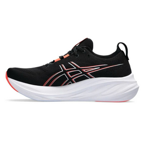 Asics Gel - Nimbus 26 - Preto com Branco e Vermelho