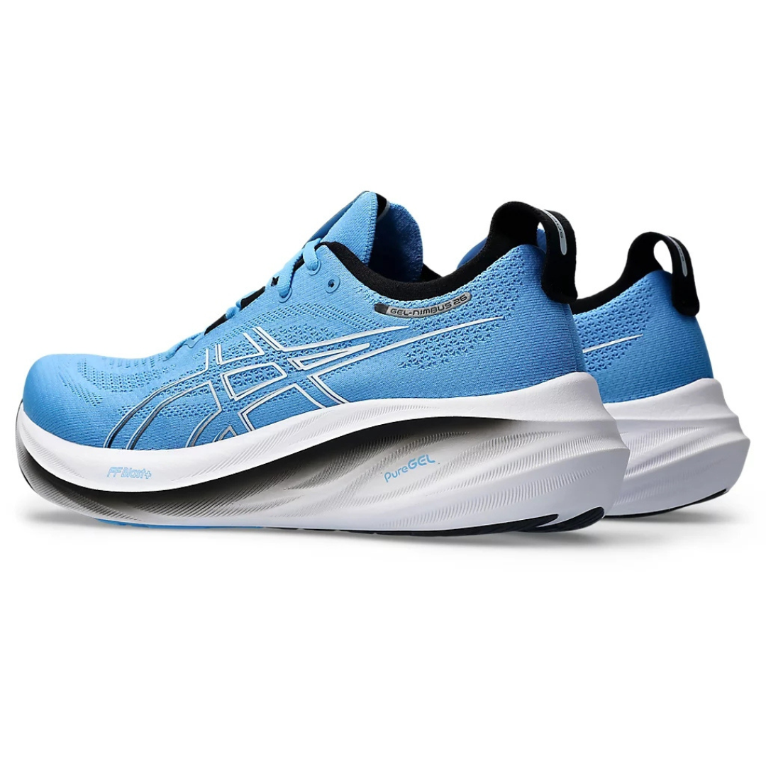 Asics Gel - Nimbus 26 - Azul com Branco e Preto