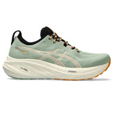 Asics Gel - Nimbus 26 - Verde com Creme e Laranja