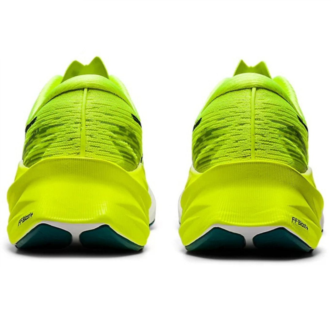 Asics NovaBlast 3 Verde fluorescente e Preto