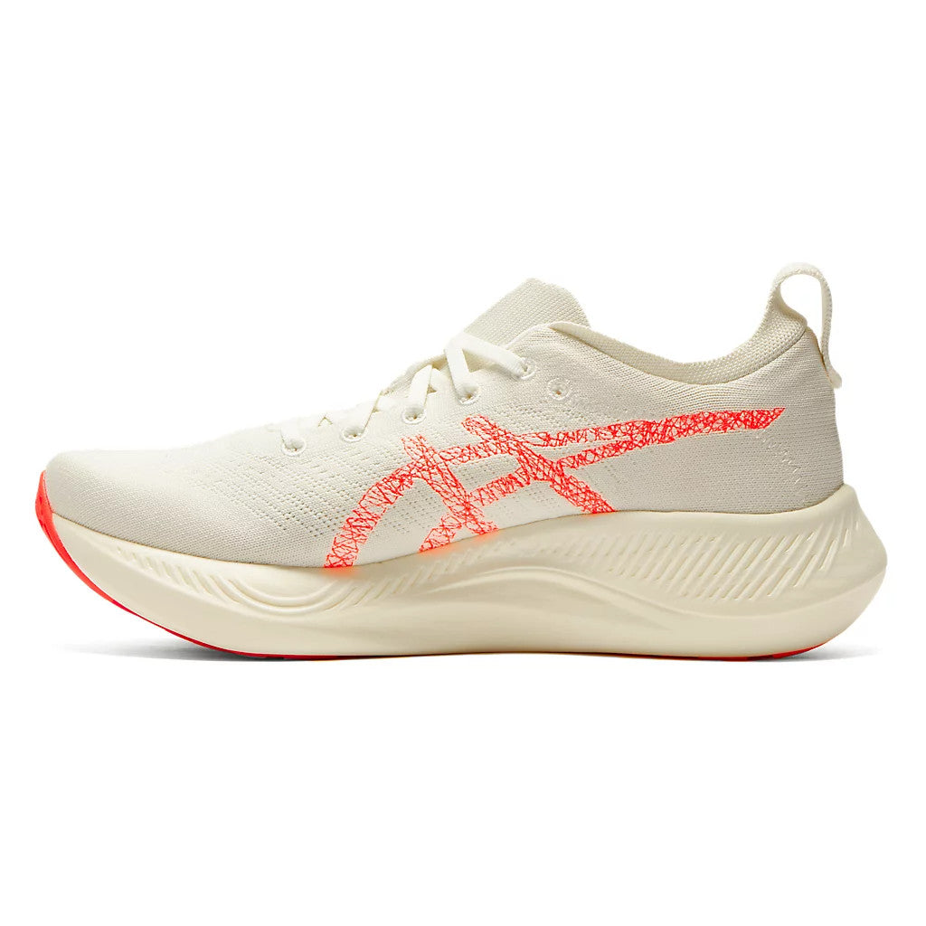 Asics Nimbus Mirai Paris White Sunrise Red