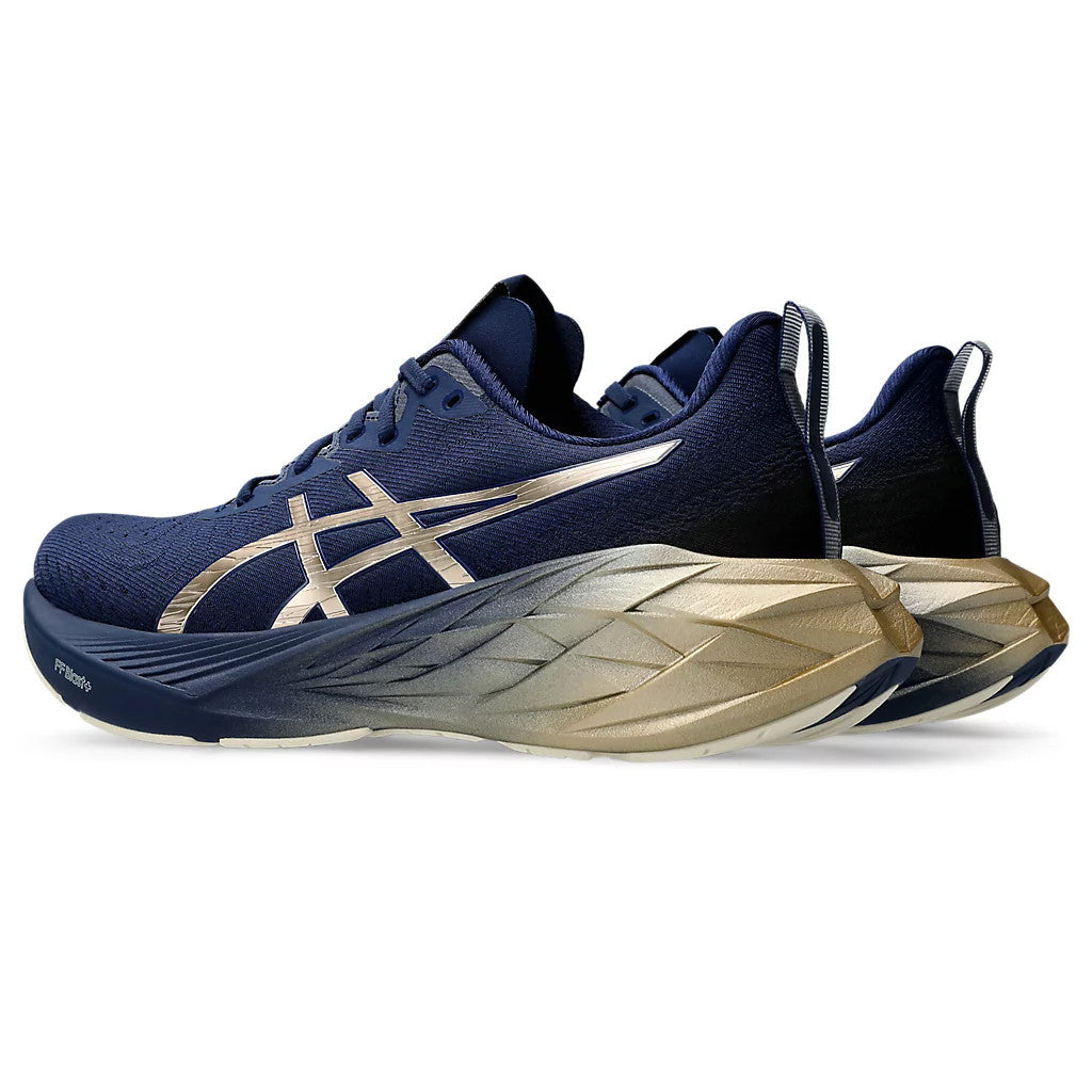 Asics NovaBlast™ 4 Platinum Azul Marinho Dourado