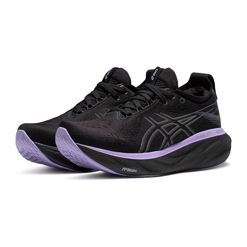 Asics Gel - Nimbus™ 25 Preto e Roxo