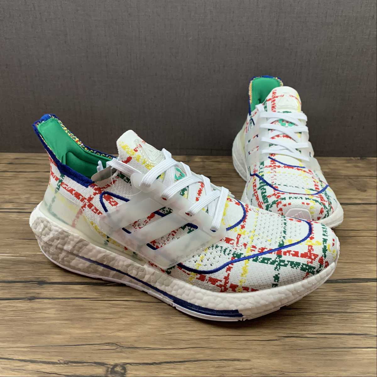 Adidas Ultraboost 21 White Multicolor