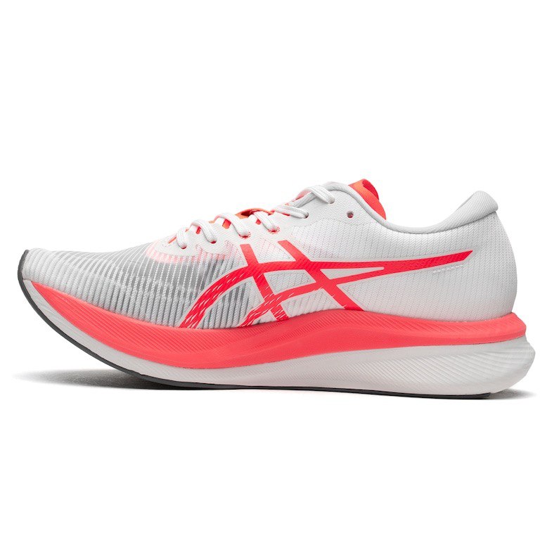 Asics Magic Speed 3 - Branco com Vermelho