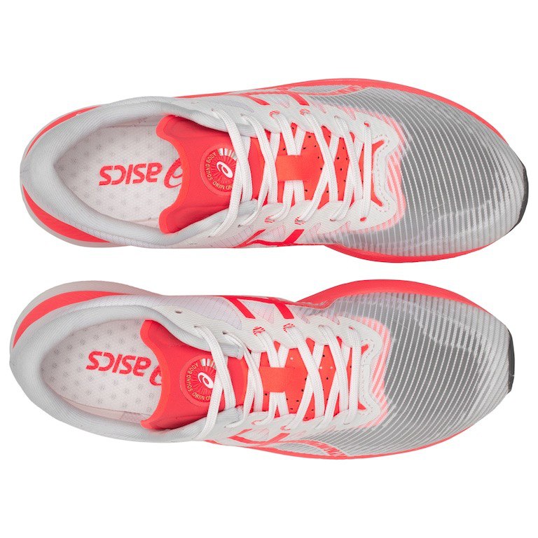 Asics Magic Speed 3 - Branco com Vermelho