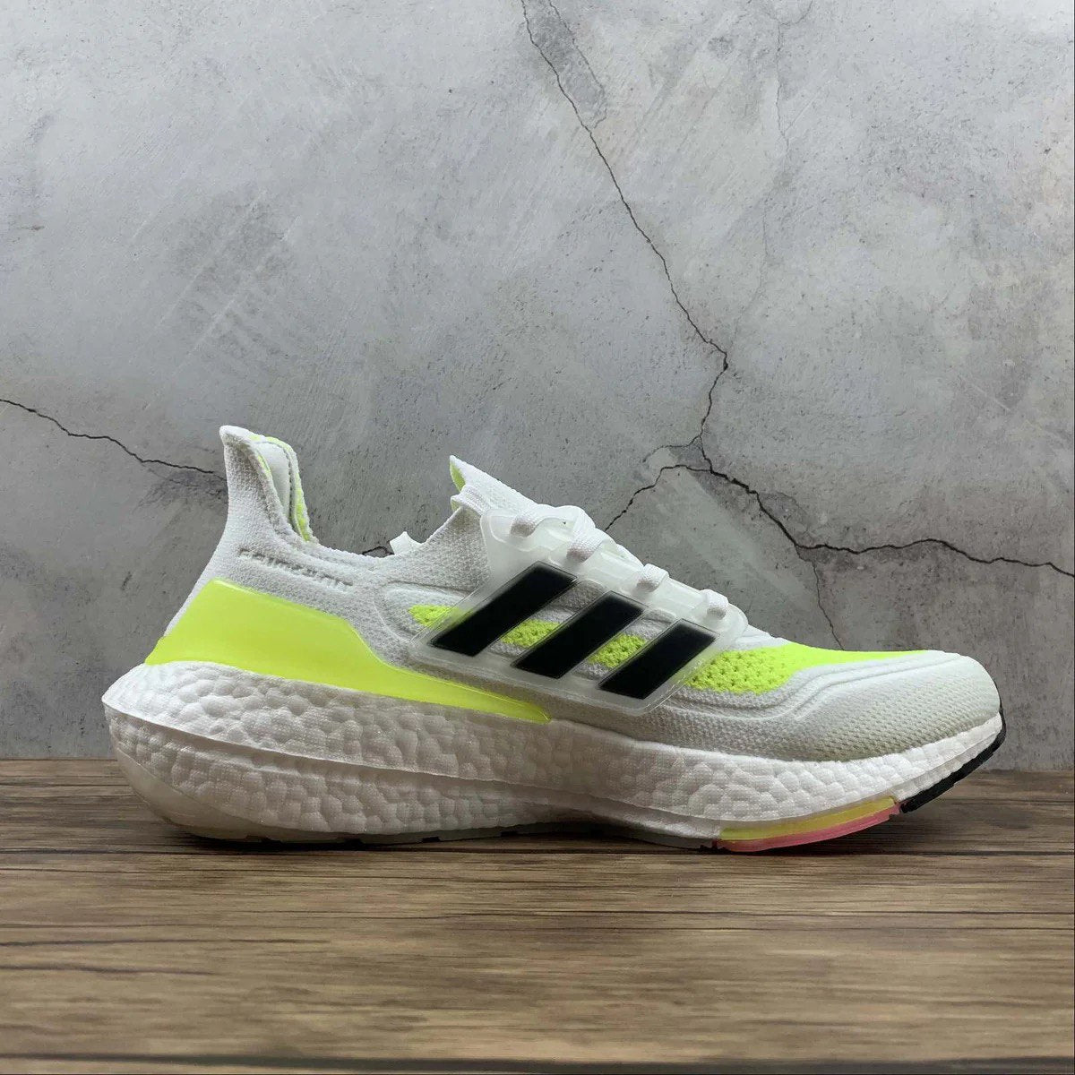 Adidas Ultraboost 21 Branco Verde