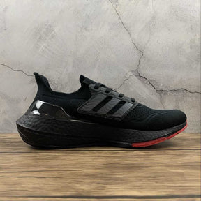 Ultraboost 21 Black Scarlet