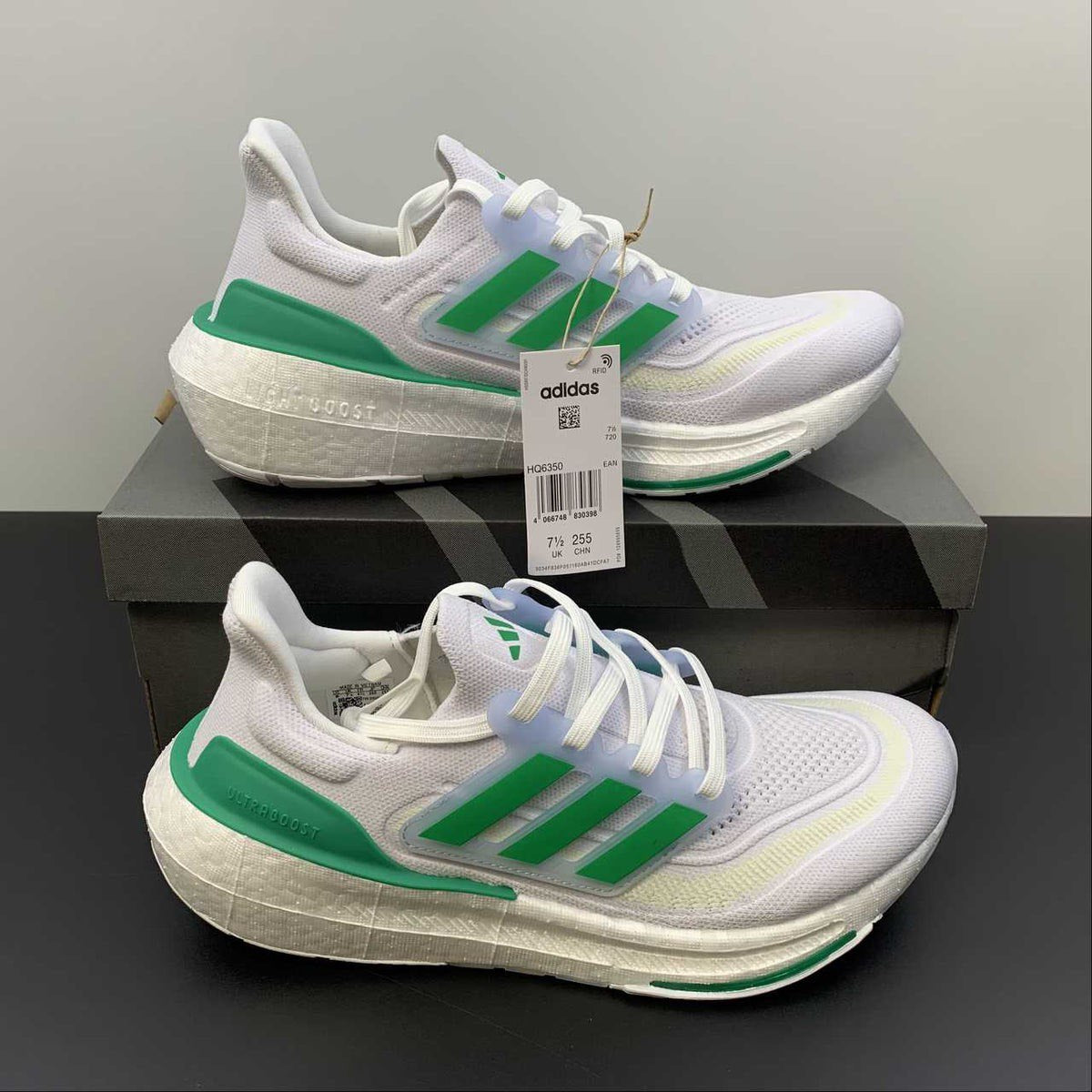 Adidas Ultraboost Light 23 Branco com Verde